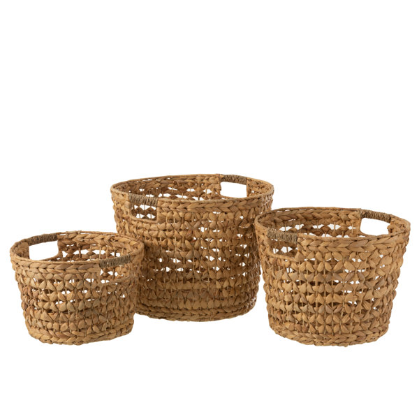 Sansibar Home Tlg Korb Set Aus Rattan Wayfair De